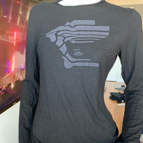 versace long sleeve top